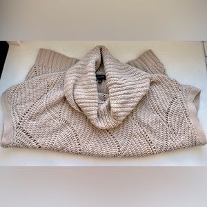 Oversized Sweater | Knit | Cowl Neck | Taupe